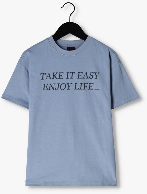 Blauwe NIK & NIK T-shirt TAKE IT EASY T-SHIRT - large