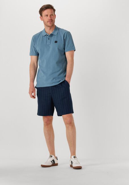 Blauwe BUTCHER OF BLUE Polo ARMY PIQUE POLO - large