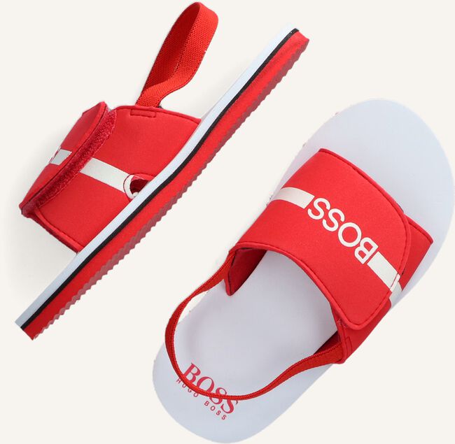 Rode BOSS KIDS Slippers SANDALEN Rode BOSS KIDS Slippers SANDALEN - large