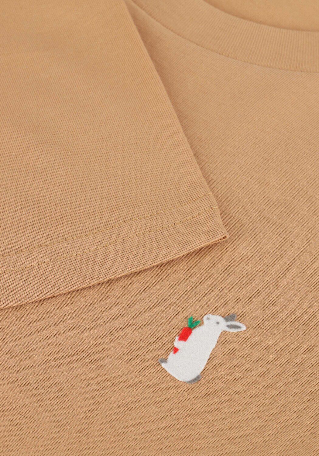 Beige STR&Oslash;M Clothing Polo / T-shirt T-SHIRT - large