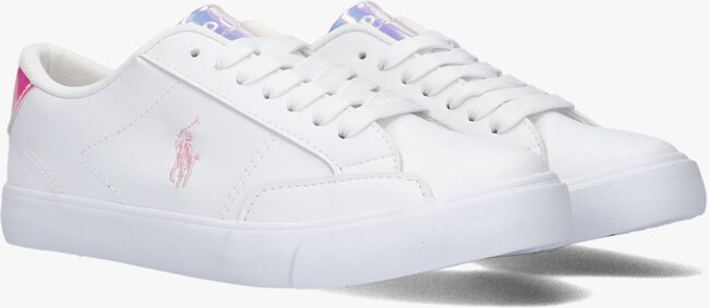 Witte POLO RALPH LAUREN Lage sneakers THERON V - large