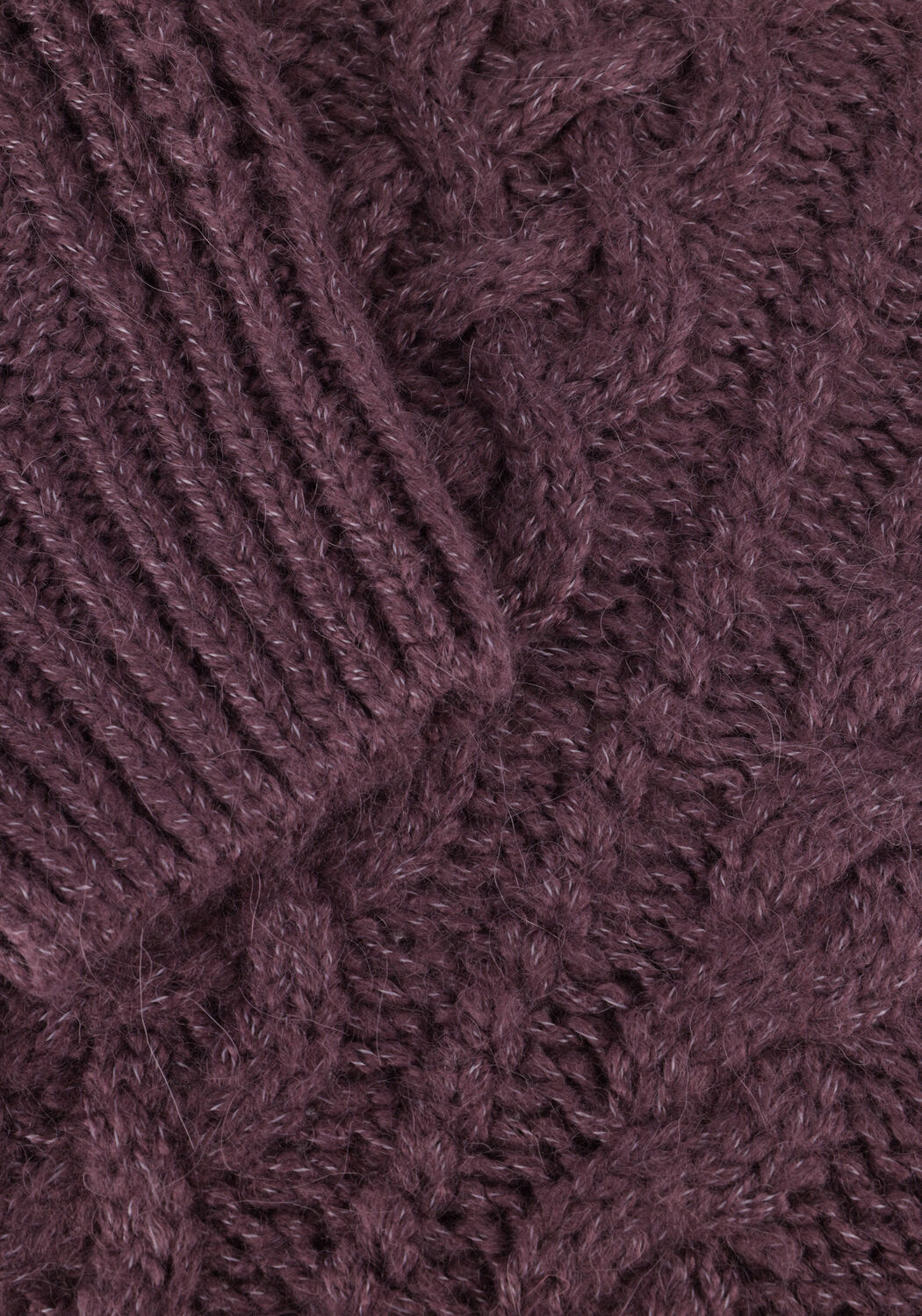 Paarse MSCH COPENHAGEN Trui MSCHDIELLA HEIDI PULLOVER - large