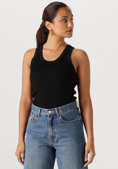 Zwarte WITHBLACK Top WBLLEWIS TANK TOP - large