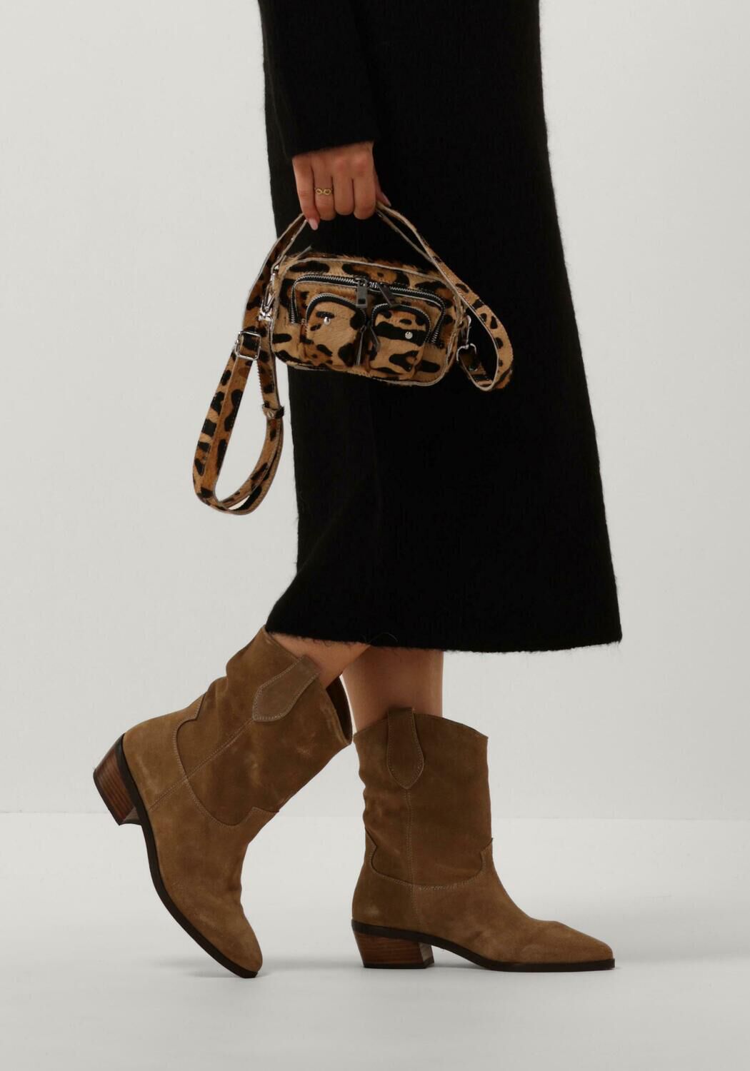 Taupe NOTRE-V Cowboylaarzen FRU10 - large