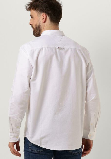 Witte TOMMY JEANS Klassiek overhemd TJM REG OXFORD SHIRT - large