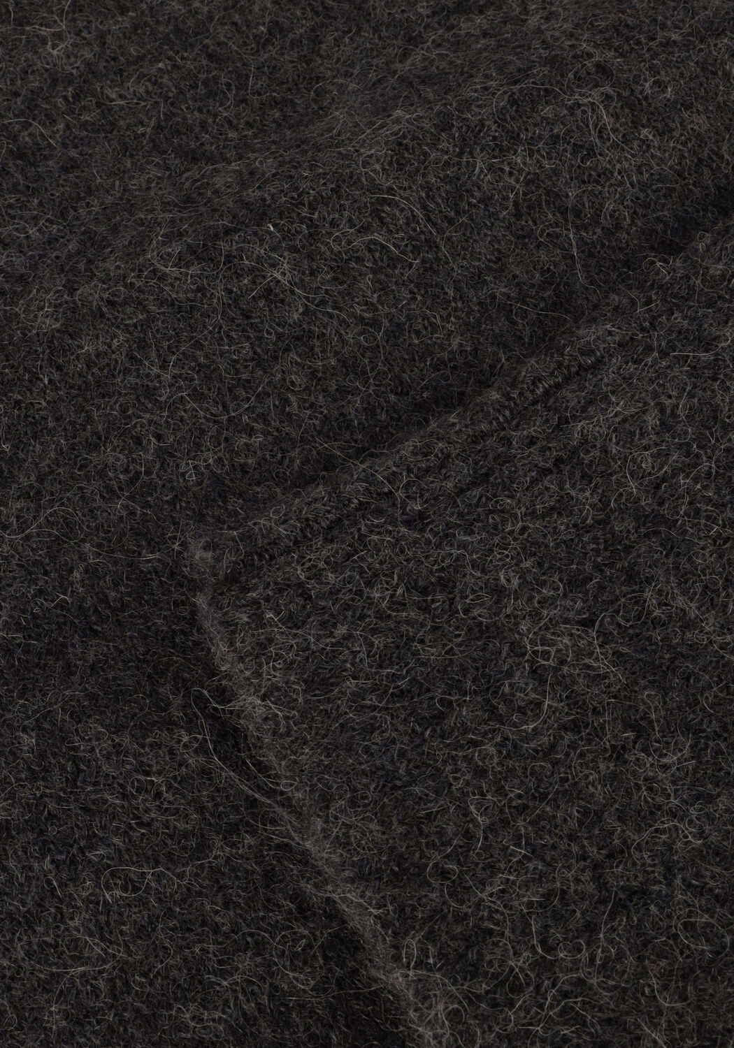 Grijze SELECTED WOMEN Top SLFLULU SS OPEN BACK KNIT O-NECK - large