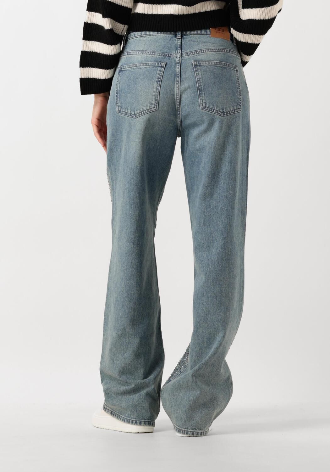 GESTUZ Dames Jeans Zorahgz Mw Jeans Blauw