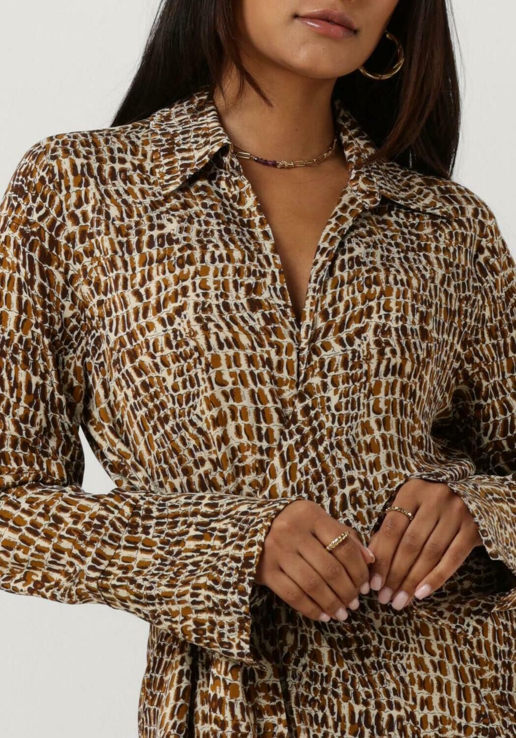 Bruine hotsell blouse jurk