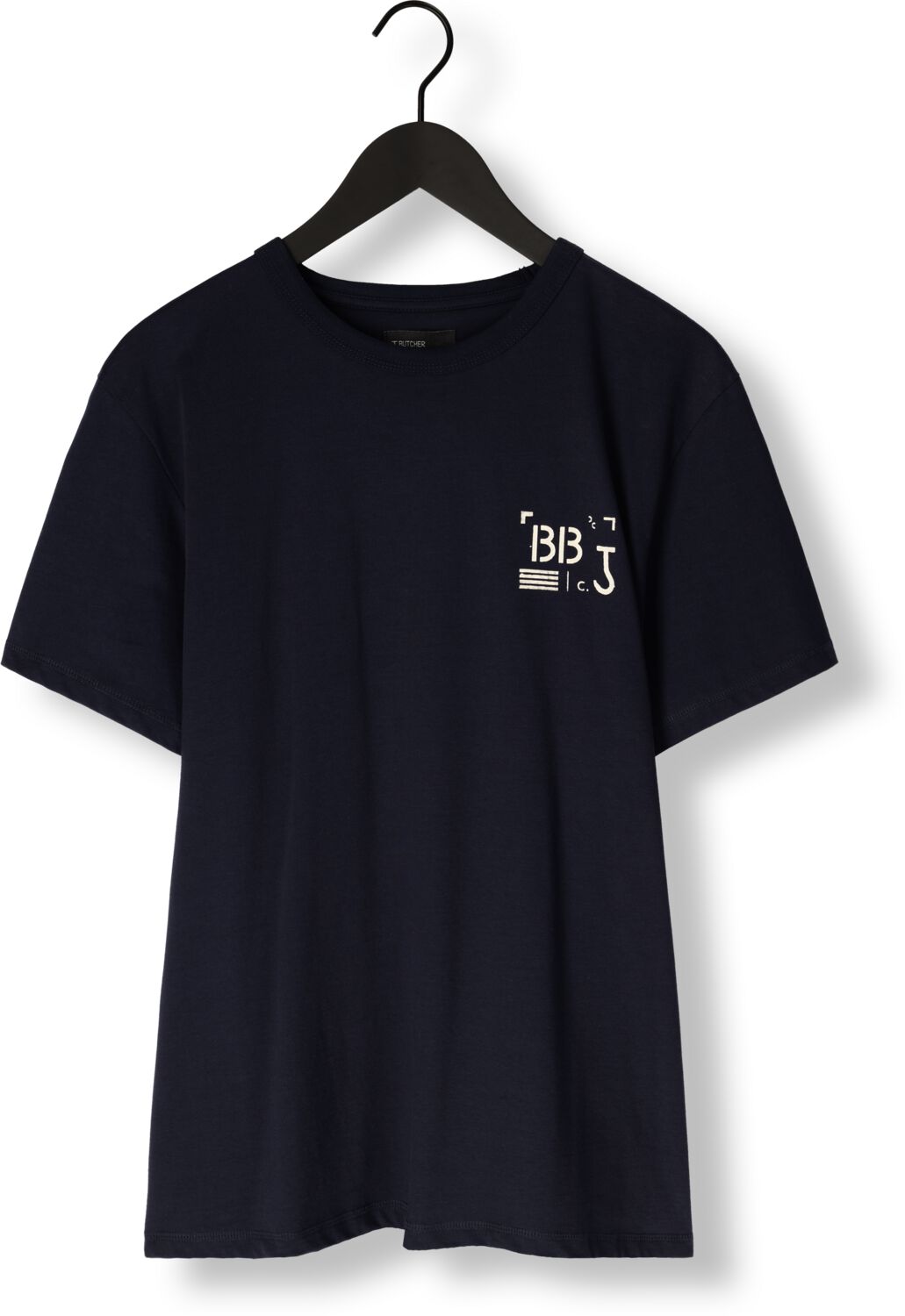 BUTCHER OF BLUE Heren Polo's & T-shirts Army Stencil Tee Donkerblauw