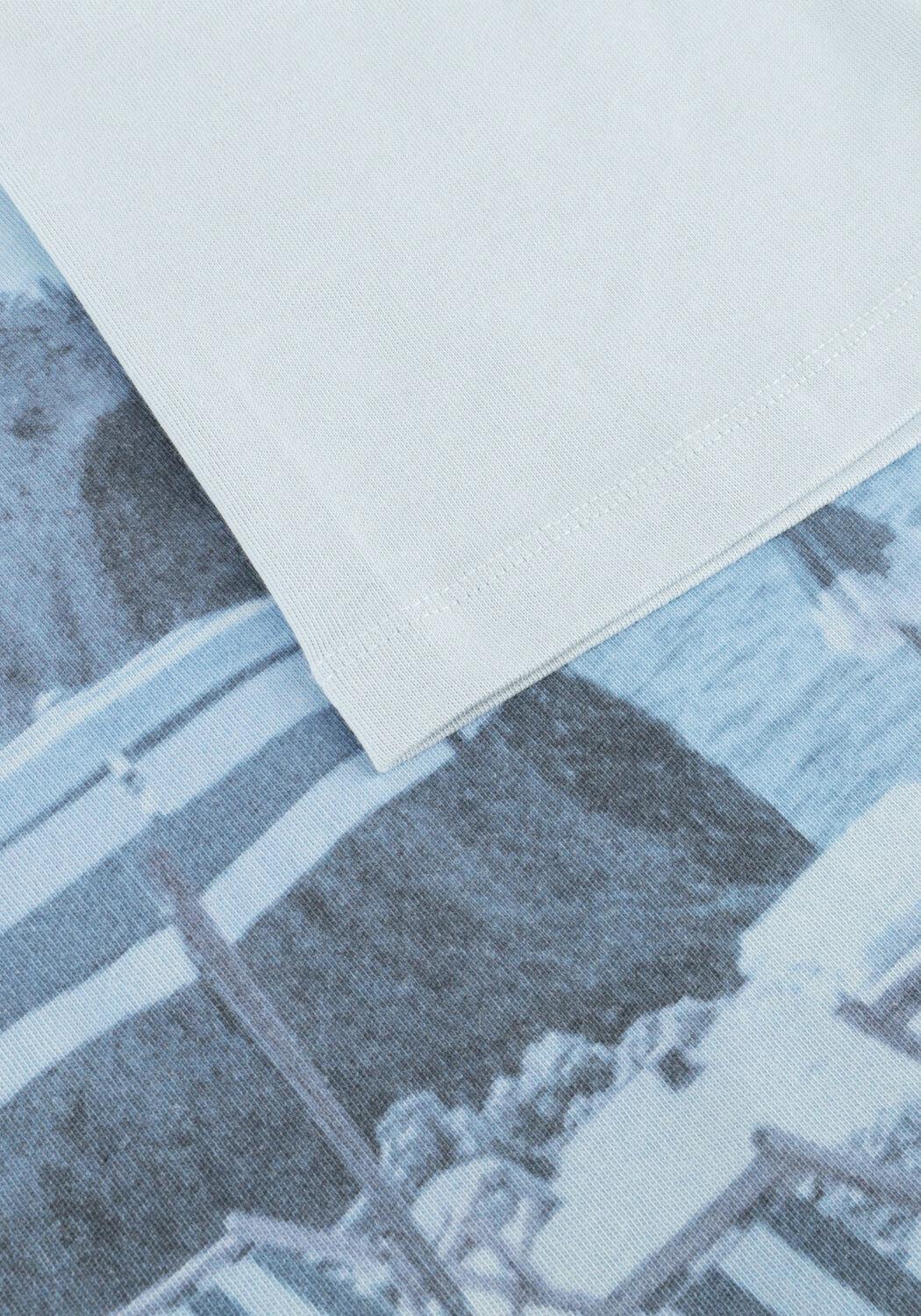 Lichtblauwe THE GOODPEOPLE T-shirt TPHOTO - large