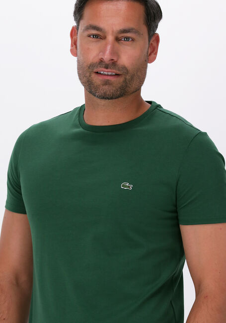 Donkergroene LACOSTE T-shirt 1HT1 MEN'S TEE-SHIRT 1121 - large
