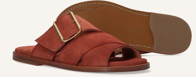 Rode ANONYMOUS COPENHAGEN Platte sandalen ZARIA Rode ANONYMOUS COPENHAGEN Platte sandalen ZARIA - large