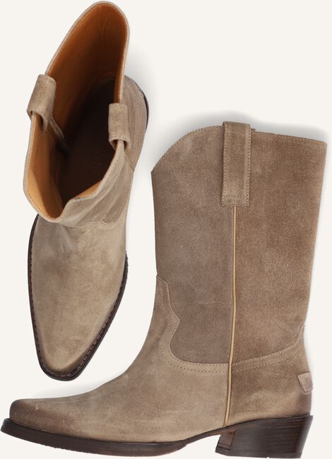 Taupe SHABBIES Cowboylaarzen 192020128 Taupe SHABBIES Cowboylaarzen 192020128 - large