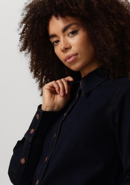 Donkerblauwe MY ESSENTIAL WARDROBE Blouses LARAMW 115 SHIRT - large