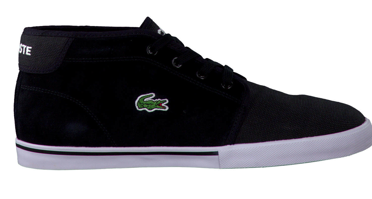 Lacoste Chaymon Zwarte Veterschoenen Heren 42 - Schoenen.nl