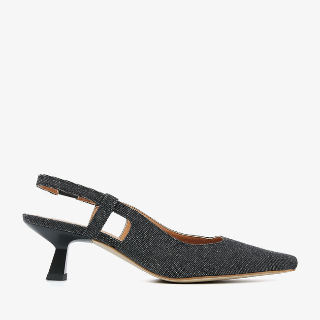 Zwarte VIA VAI Slingbacks SUZY ALIYA - large