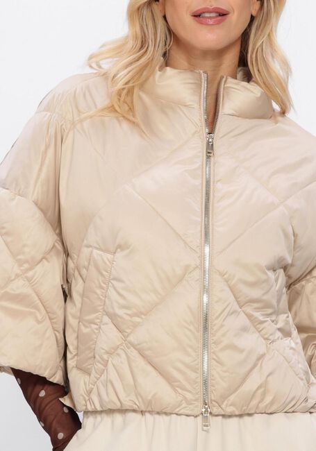 Beige BEAUMONT Gewatteerde jas EMILIA JACKET - large