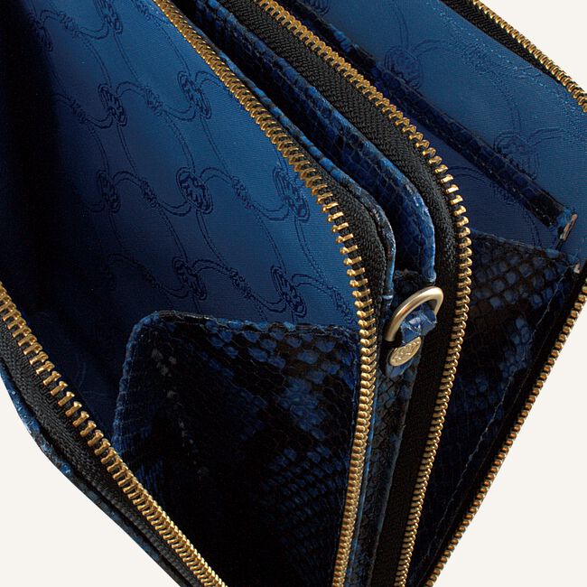 Blauwe FRED DE LA BRETONIERE Schoudertas 262010039 Blauwe FRED DE LA BRETONIERE Schoudertas 262010039 - large