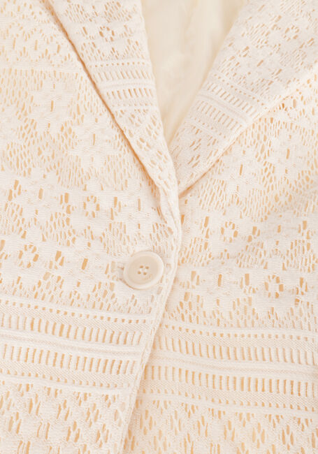 Creme LIU JO Blazer PIZZO MACRAME TP JACKET Creme LIU JO Blazer PIZZO MACRAME TP JACKET - large