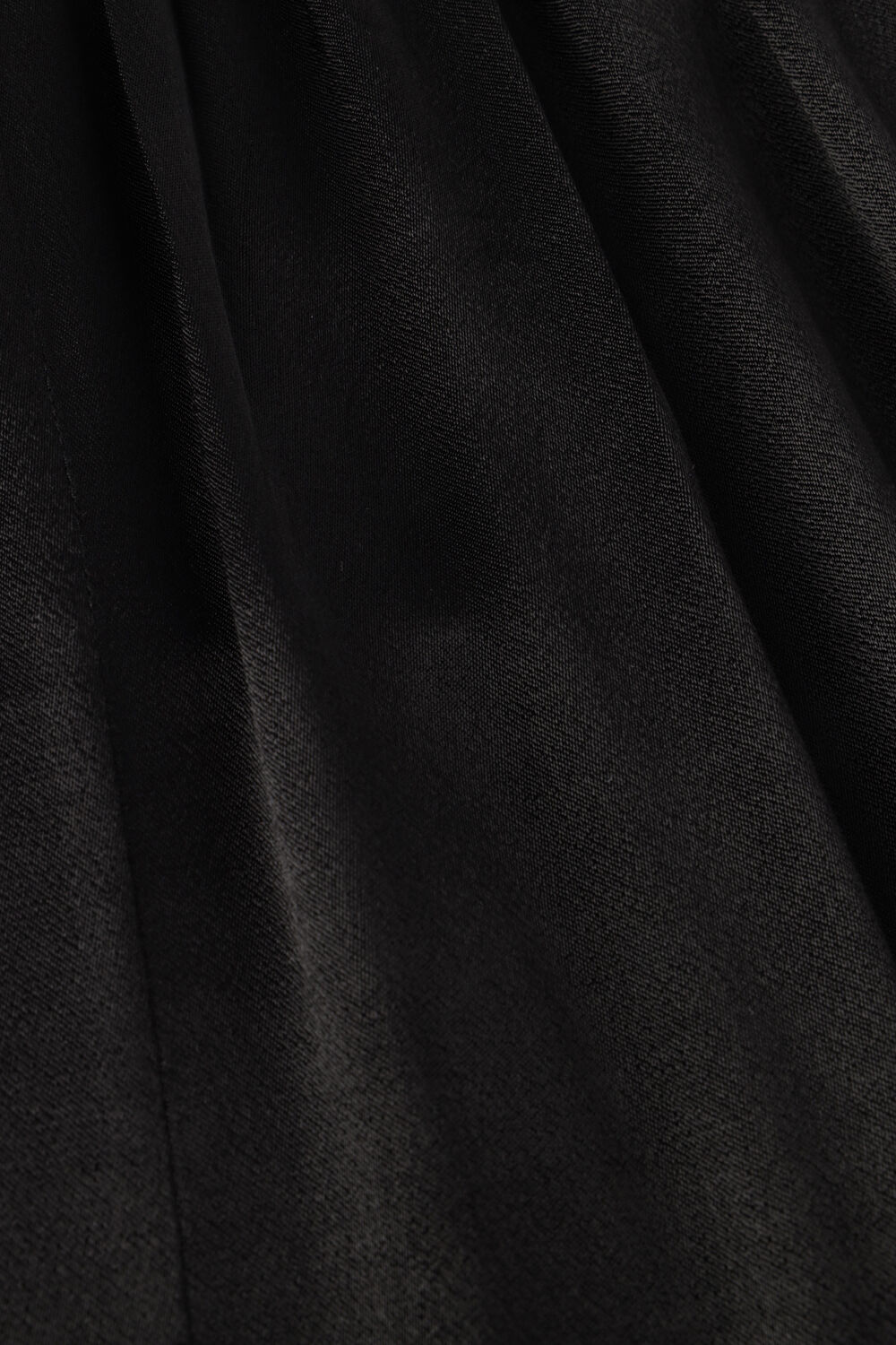 Zwarte CO'COUTURE Midi jurk HARVEY VOLUME DRESS - large