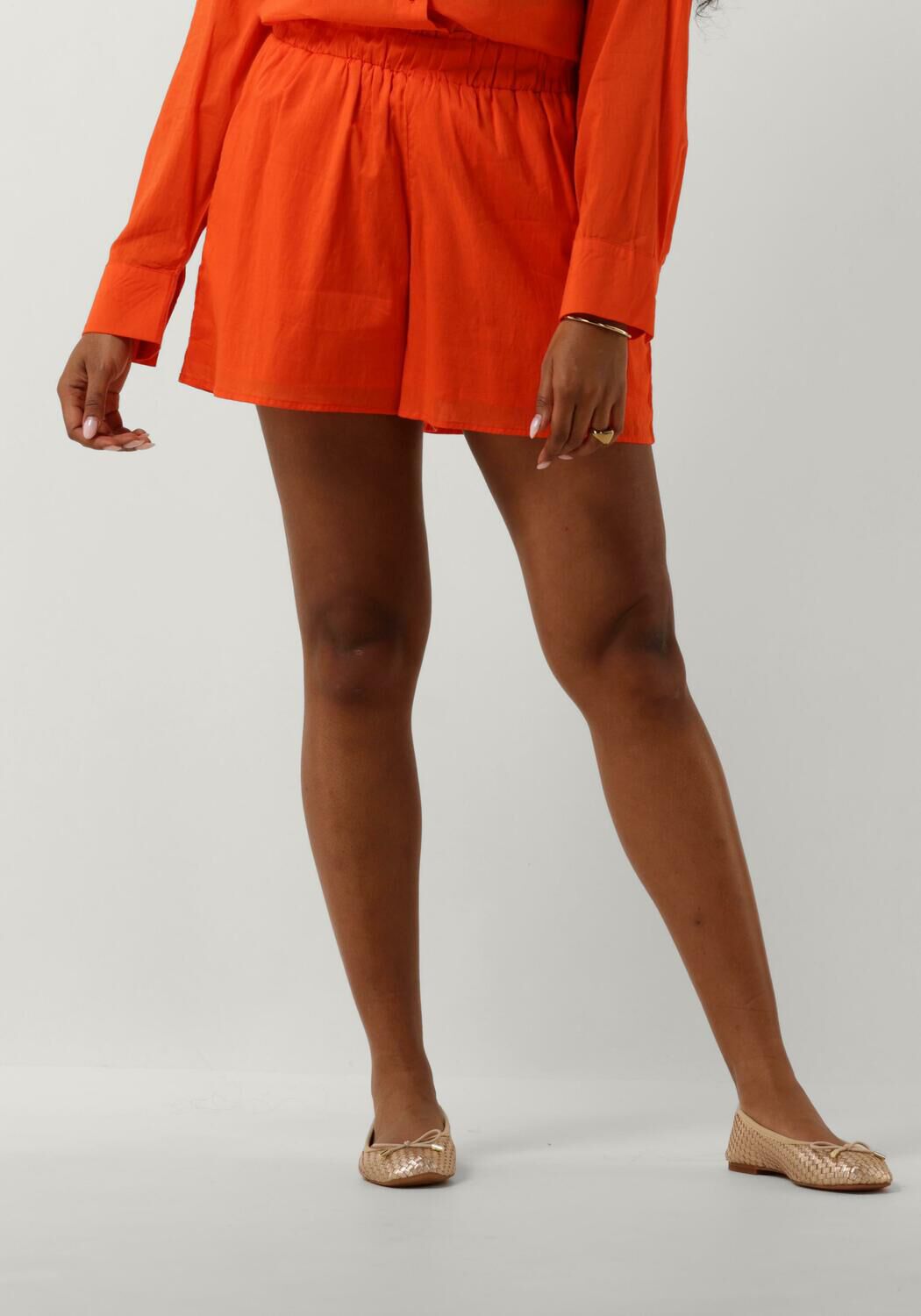 Notre-v Dames Broeken Nv-dava Short Orange Dames