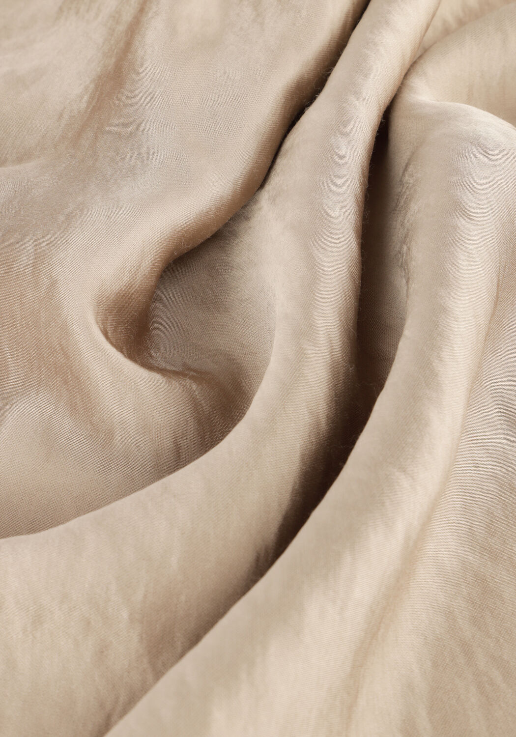 Bruine NUKUS Top NINA TOP SILKY - large