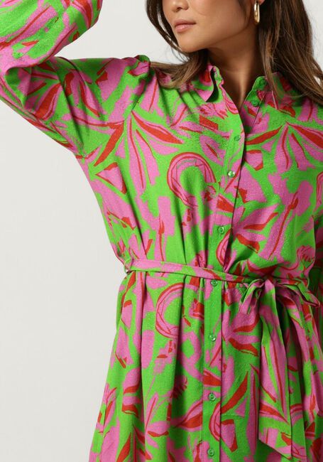 Multi POM AMSTERDAM Midi jurk AFRQUE DRESS - large