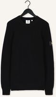 Zwarte LYLE & SCOTT Trui SHOULDER DETAIL CREW NECK KNIT Zwarte LYLE & SCOTT Trui SHOULDER DETAIL CREW NECK KNIT - medium