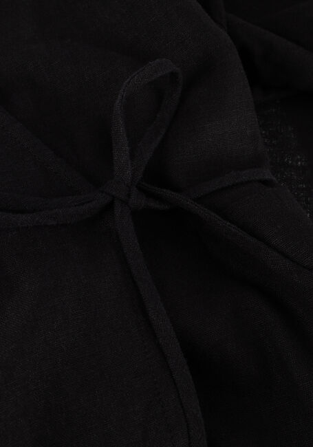 Zwarte MSCH COPENHAGEN Midi jurk MSCHJOVENE GINIA 3/4 WRAP DRESS - large