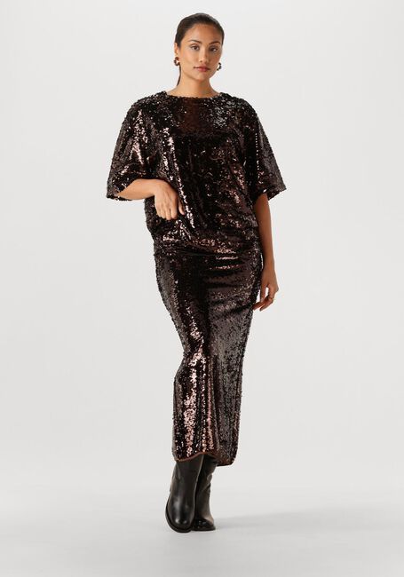 Bordeaux EDITED Maxirok DAKARA SKIRT - large