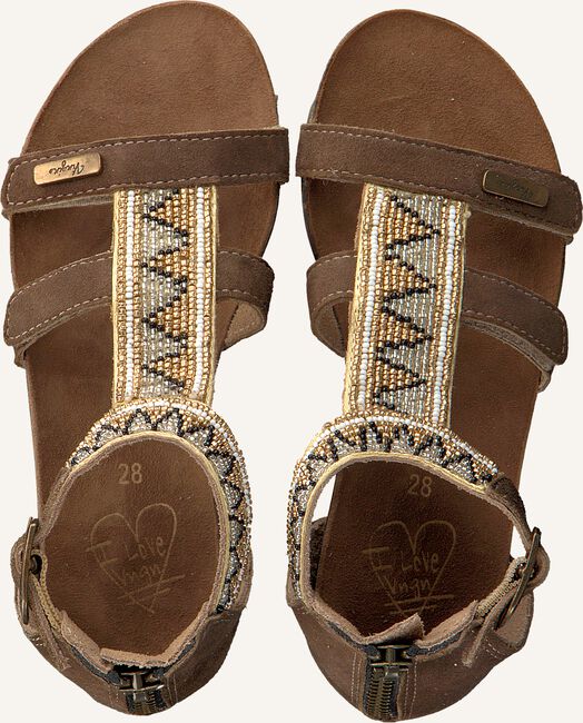 Bruine VINGINO Platte sandalen BARI Bruine VINGINO Platte sandalen BARI - large