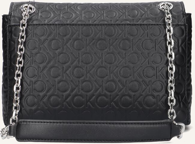 Zwarte CALVIN KLEIN Schoudertas RE-LOCK EW CONV XBODY EMB MONO Zwarte CALVIN KLEIN Schoudertas RE-LOCK EW CONV XBODY EMB MONO - large