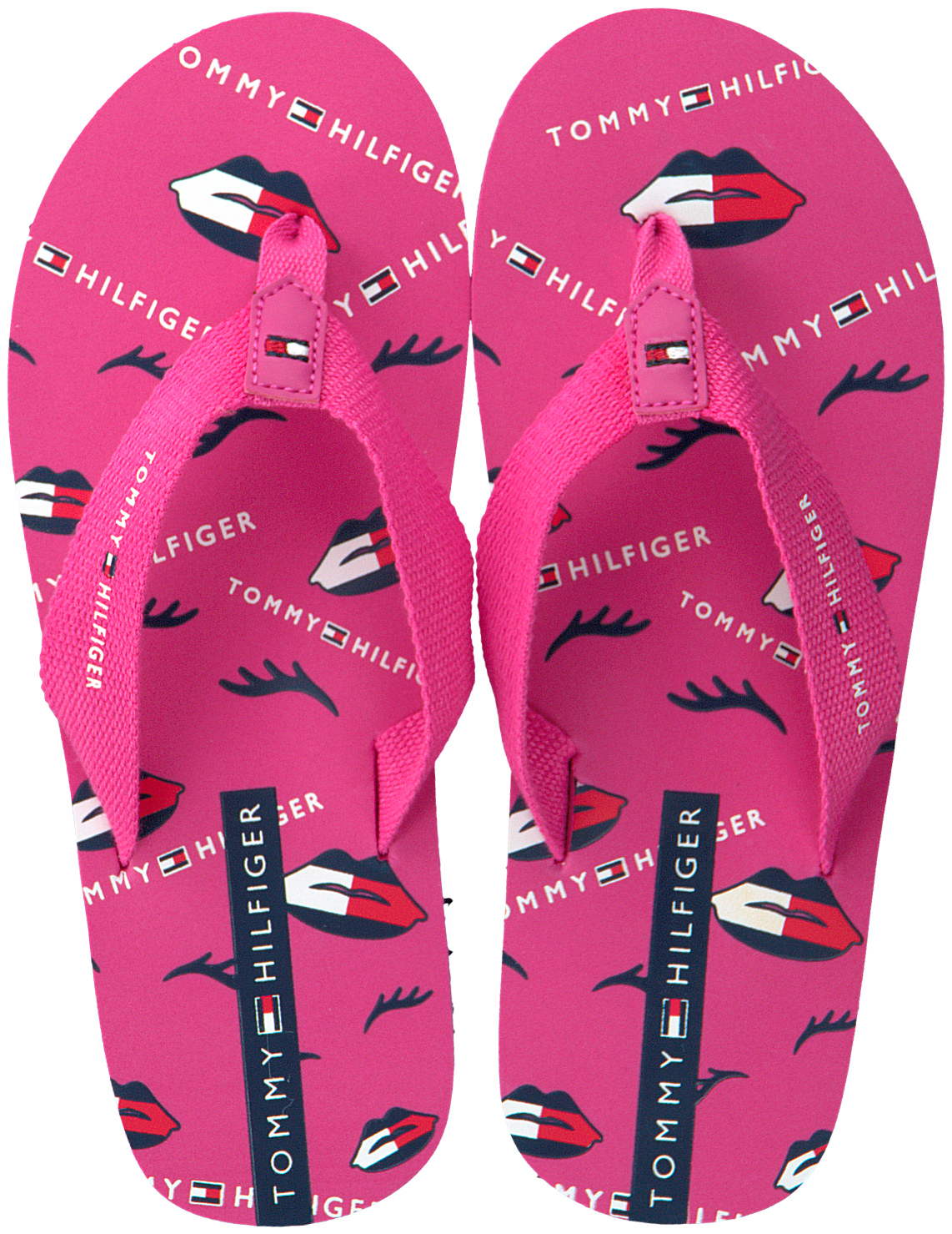 blauwe TOMMY HILFIGER Slippers T3X0-00138 | Omoda