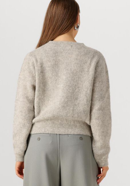 Grijze BY-BAR Trui CLEO NATURAL CARDIGAN - large