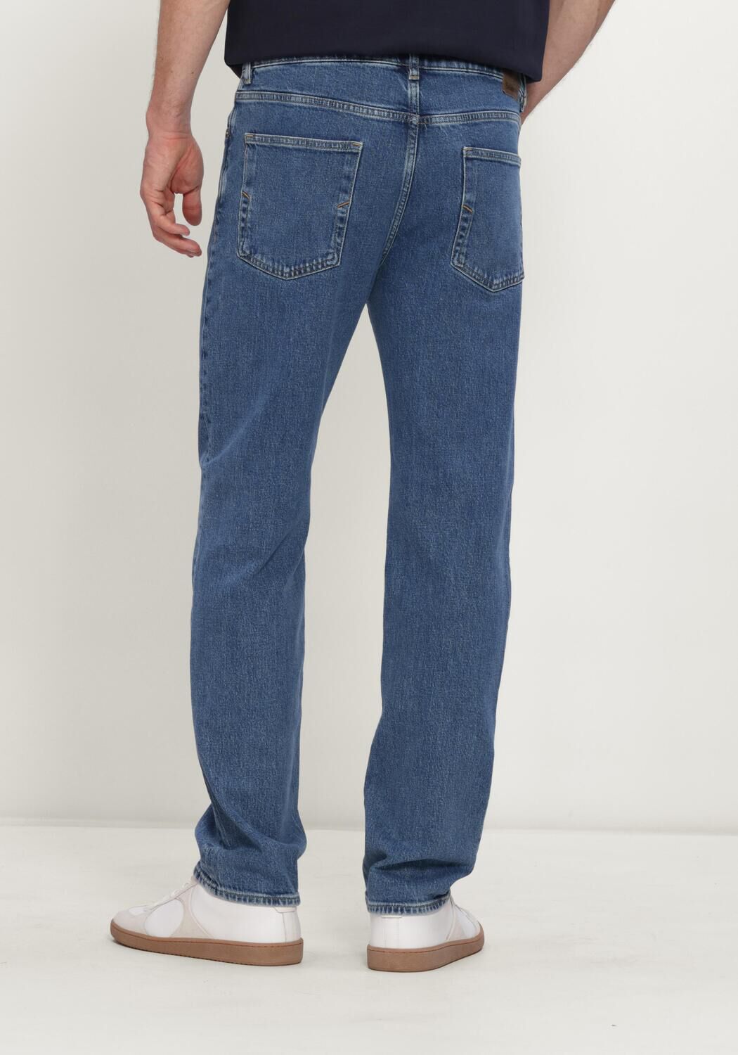 Blauwe SELECTED MEN Straight leg jeans SLH196-STRAIGHT BEN KORI JEANS NOOS - large