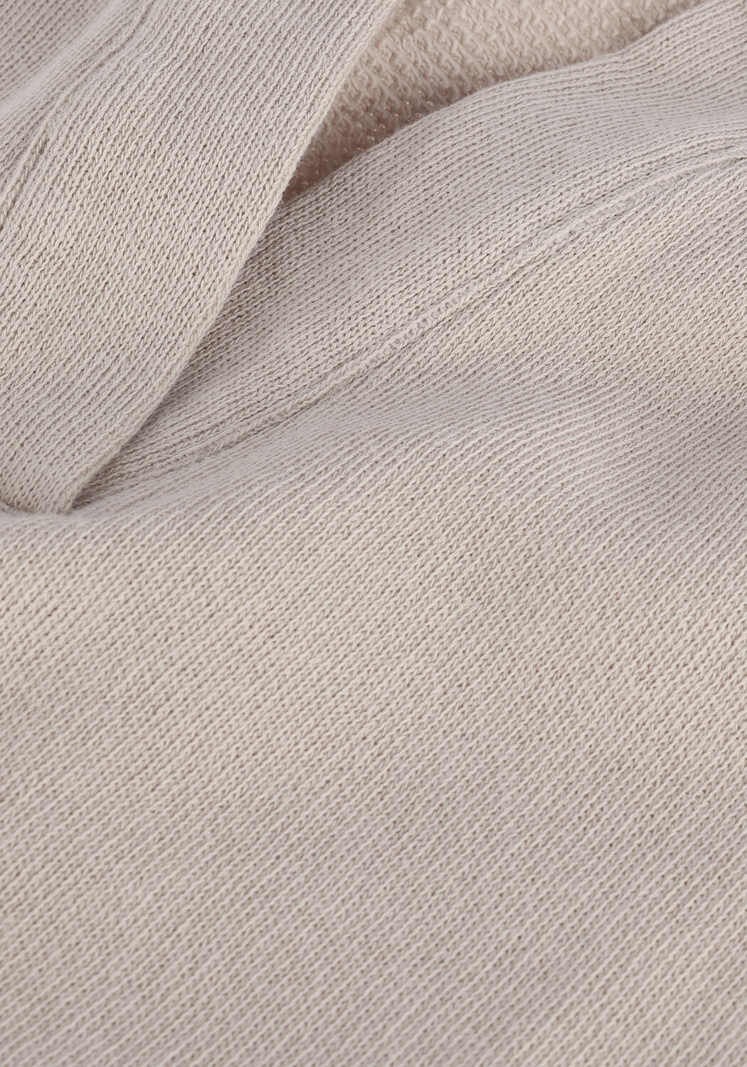 Beige 10DAYS Top V-NECK TOP FLEECE - large