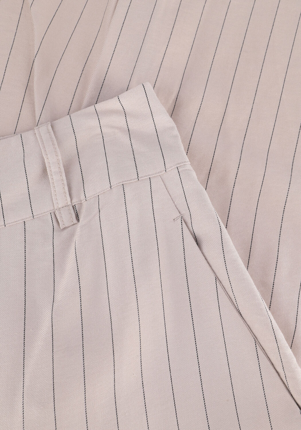 Zand Y.A.S. Wijde broek YASROMMY HW ANKLE PANT - large