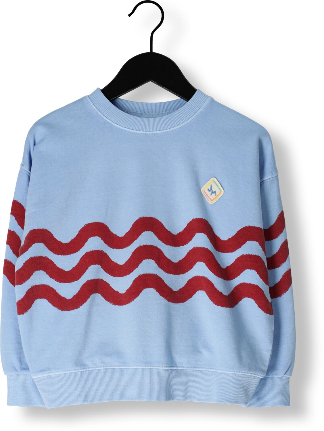 Jelly Mallow Jongens Truien & Vesten Wave Pigment Sweatshirt Blauw-11Y