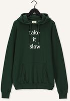 Donkergroene FORÉT Sweater RAY HOODIE Donkergroene FORÉT Sweater RAY HOODIE - medium