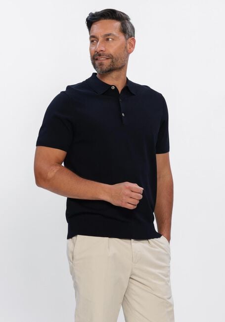 Donkerblauwe PROFUOMO Polo POLO SS LUXURY BASIC - large
