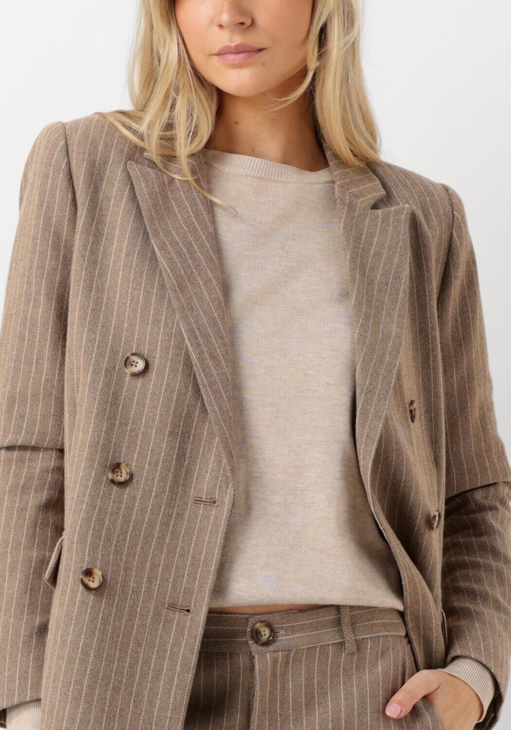 MOS MOSH Dames Blazers Malie Enya Blazer Bruin