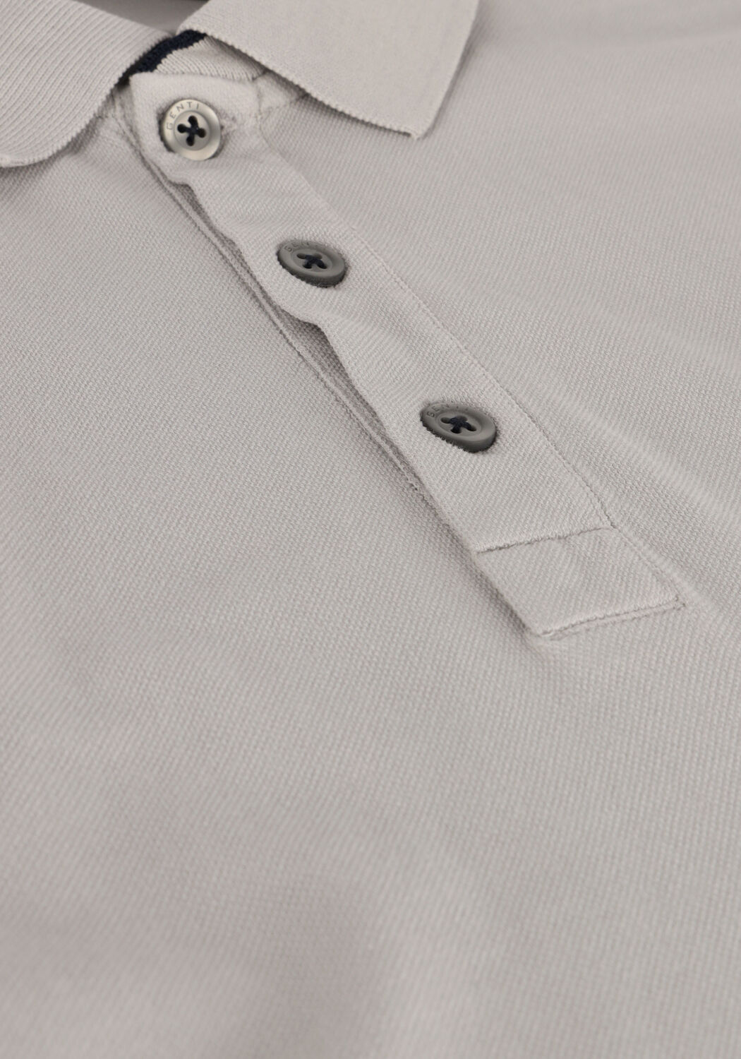 Grijze GENTI Polo J7006-1212 - large