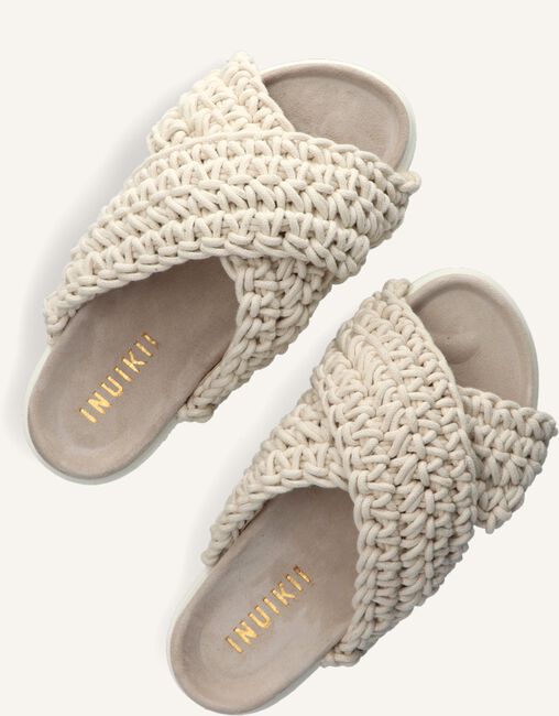 Witte INUIKII Slippers WOVEN Witte INUIKII Slippers WOVEN - large