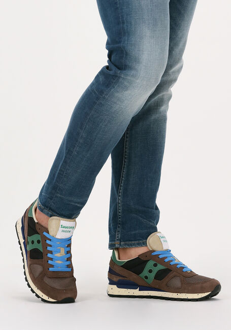 Bruine SAUCONY Lage sneakers SHADOW ORIGINAL HEREN - large