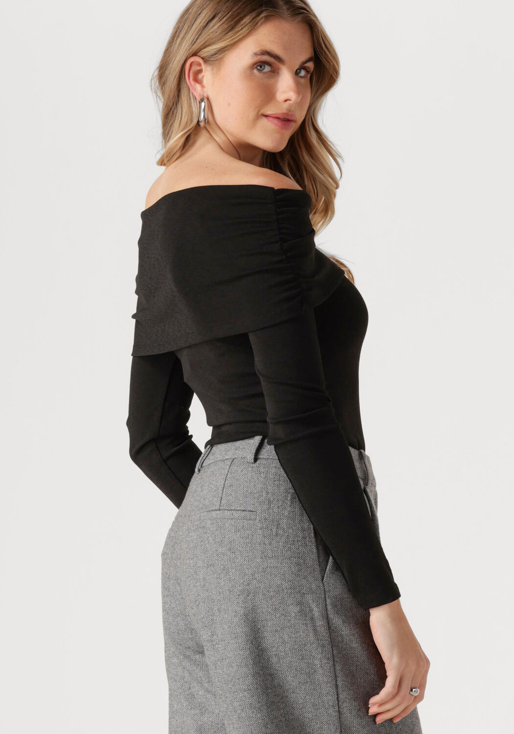 MODSTRÖM Modström Dames Tops & T-shirts Lillianmd Off Shoulder Top Zwart