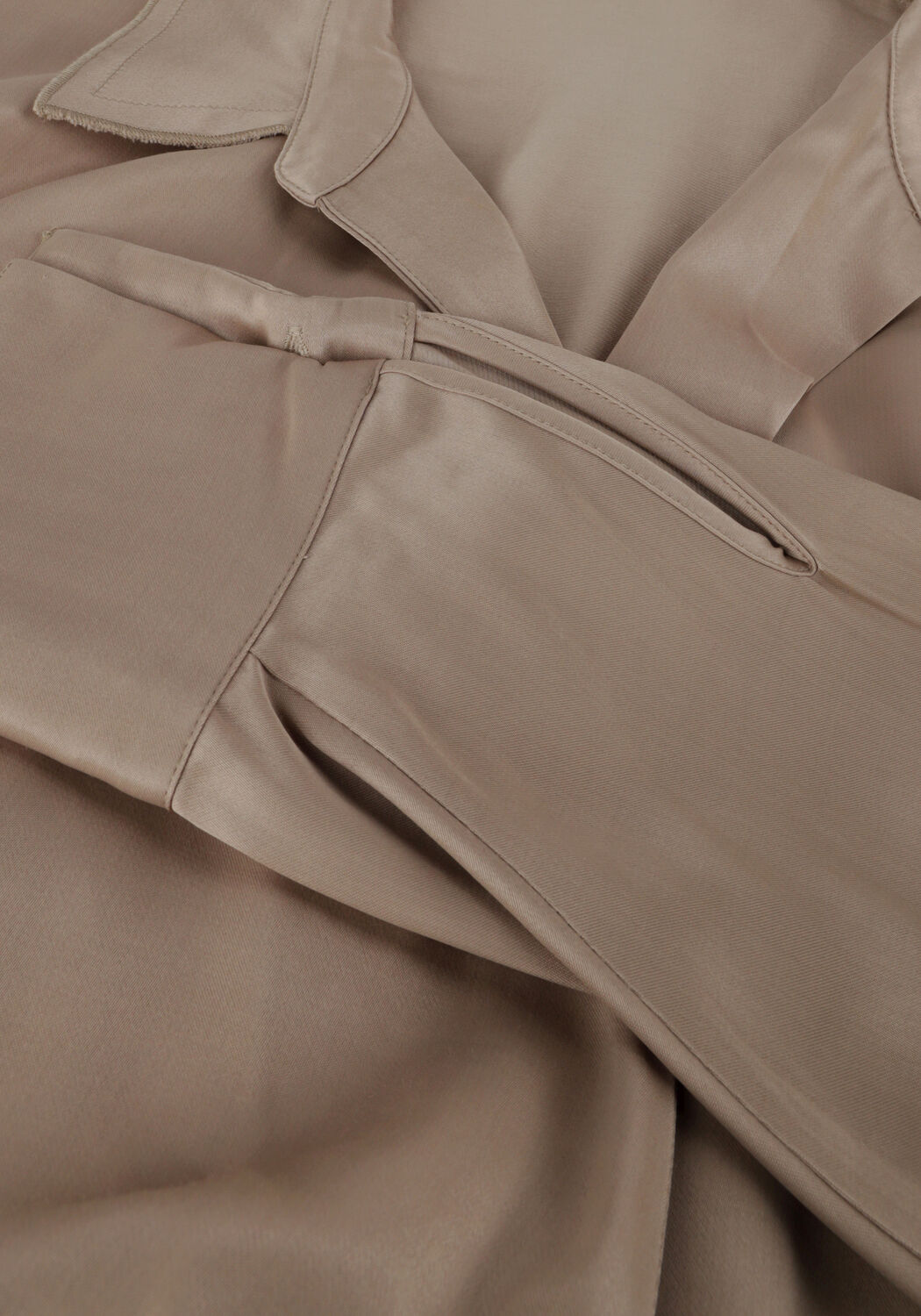 Beige SECOND FEMALE Midi jurk ERINA DRESS - large