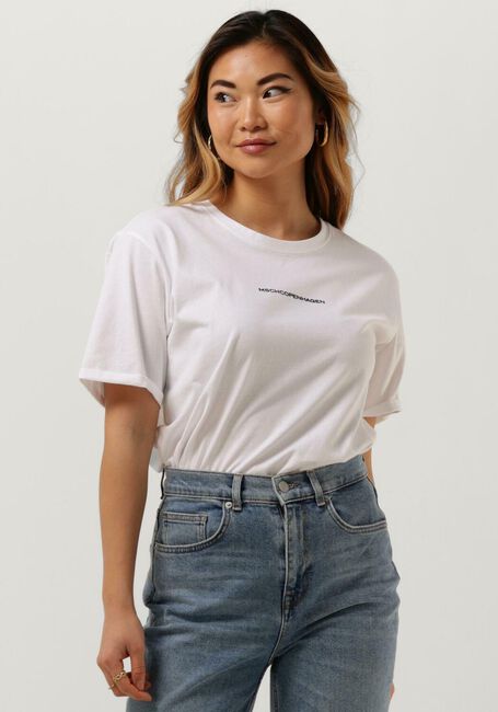 MSCH Betrina Rib 2/4 Tee-Bright White- TEE Top seller main image 1