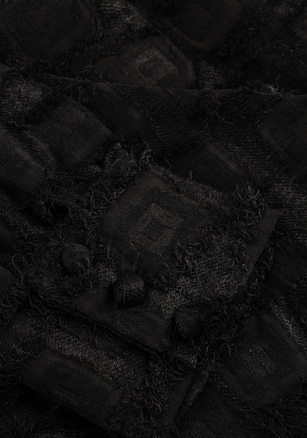 Zwarte OBJECT Mini jurk OBJDARIA L/S RE SHORT WRAP DRESSDA - large