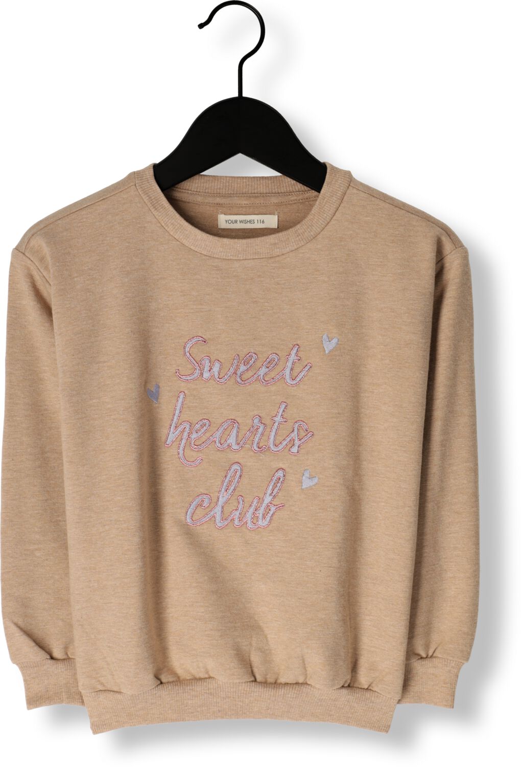 YOUR WISHES Meisjes Truien & Vesten Sweet Heart Oversized Sweater Beige