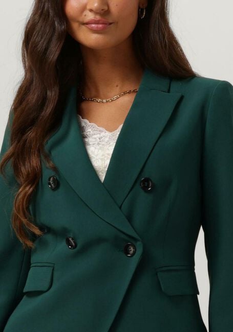 Groene VANILIA Blazer CREPE DOUBLE BREASTED - large